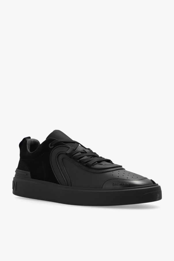 関税送料込 BALMAIN Wavy Sneaker Balmain Sneakers with logo - BeyondStyle